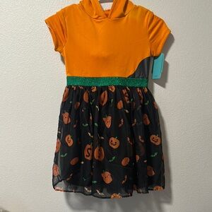 Target Halloween Costume Orange Black Dress